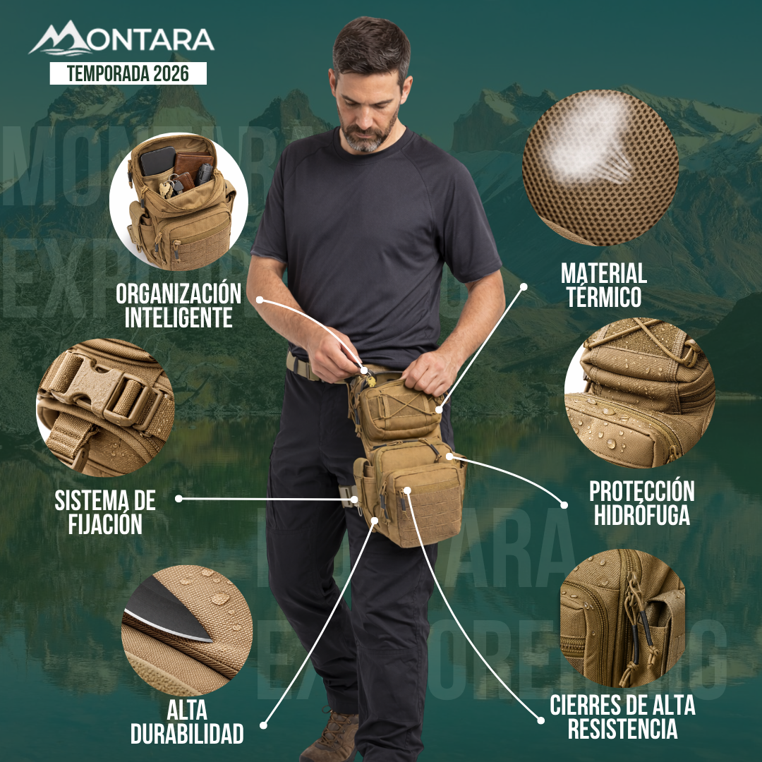 Banano Táctico de Pierna Explorer Rig Montara | Temporada Otoño 2026