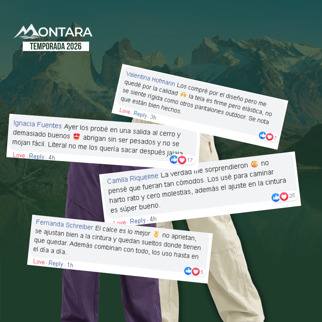 Pantalón Motion Fit Mujer de Montara | Temporada Otoño 2026