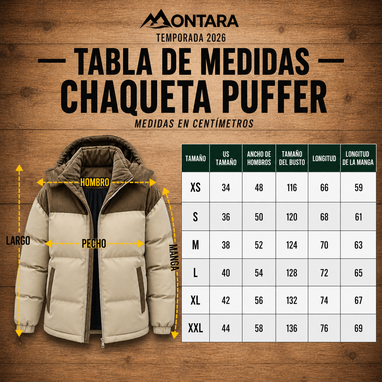 Chaqueta Puffer | OFERTA CYBERDAY 2026