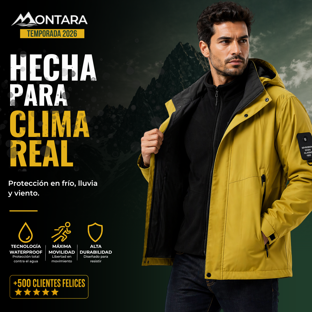 Chaqueta Montara Refugio + ¡POLAR DE REGALO! | Temporada Otoño 2026