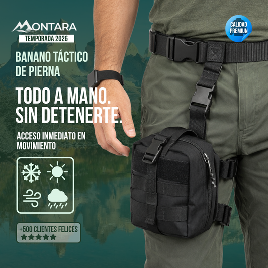 Banano Táctico Explorer Rig Lite de Pierna Montara | Temporada Otoño 2026