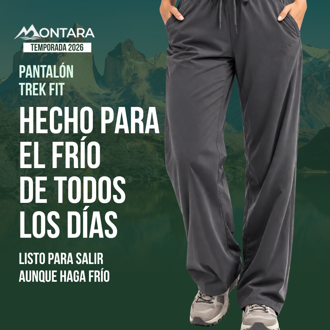 Pantalón Trek Fit Mujer de Montara | OFERTA CYBERDAY 2026