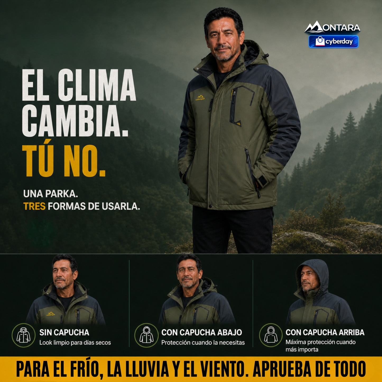 Parka Polar Impermeable | OFERTA CYBERDAY 2026