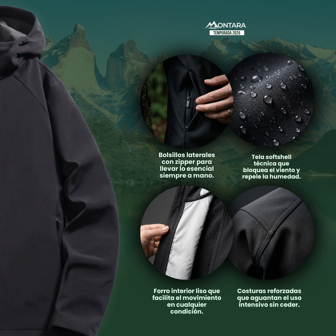 Parka Ridge Shell de Montara | Temporada Otoño 2026