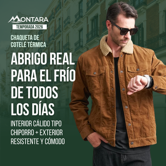 Chaqueta de Cotelé Térmica | Temporada Otoño 2026