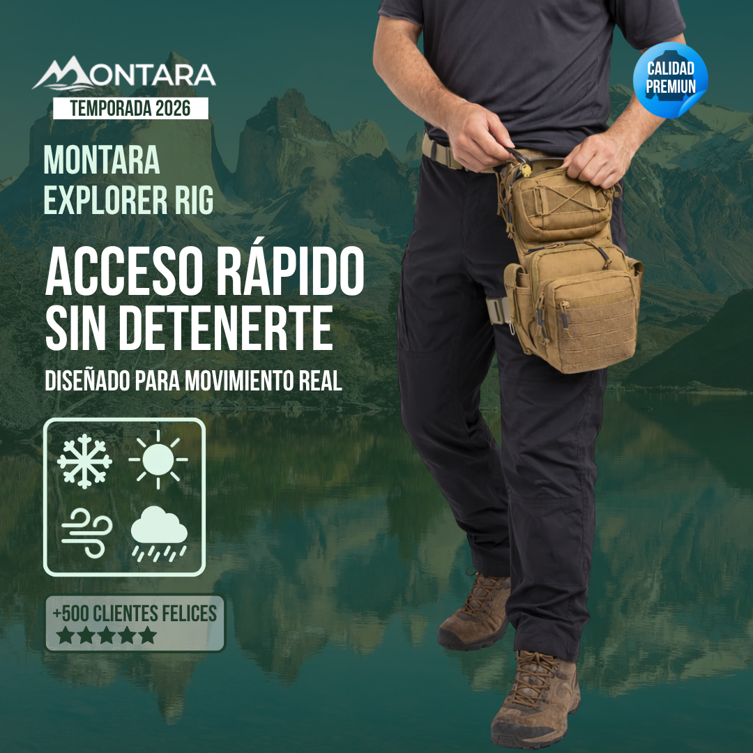 Banano Táctico de Pierna Explorer Rig Montara | Temporada Otoño 2026