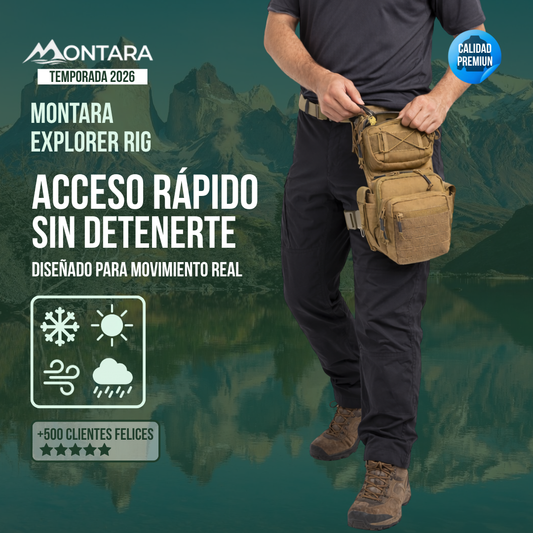 Banano Táctico de Pierna Explorer Rig Montara | Temporada Otoño 2026