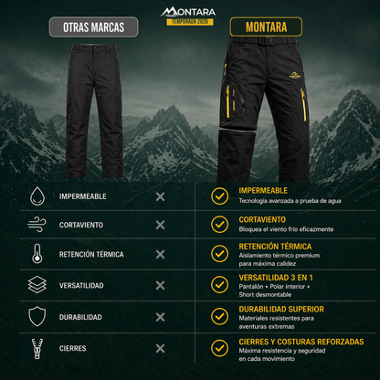 Montara Ridge Trek Pants | Temporada Otoño 2026
