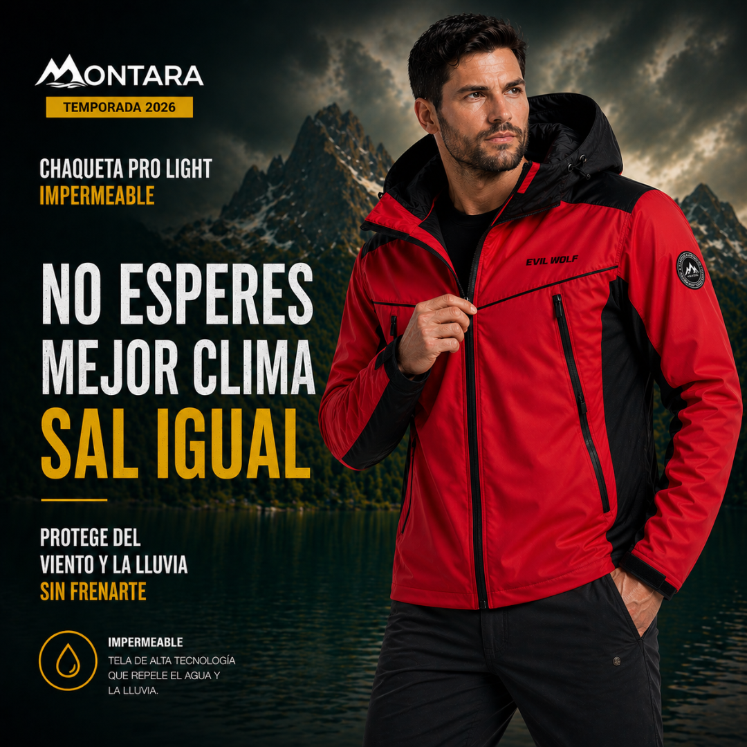 Cortavientos Pro Light Impermeable | Temporada Otoño 2026