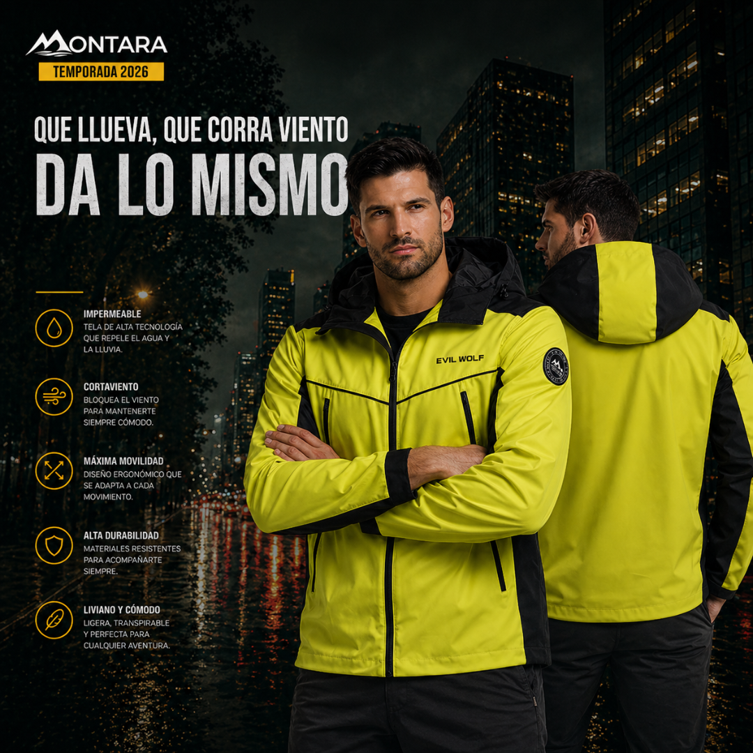 Cortavientos Pro Light Impermeable | Temporada Otoño 2026