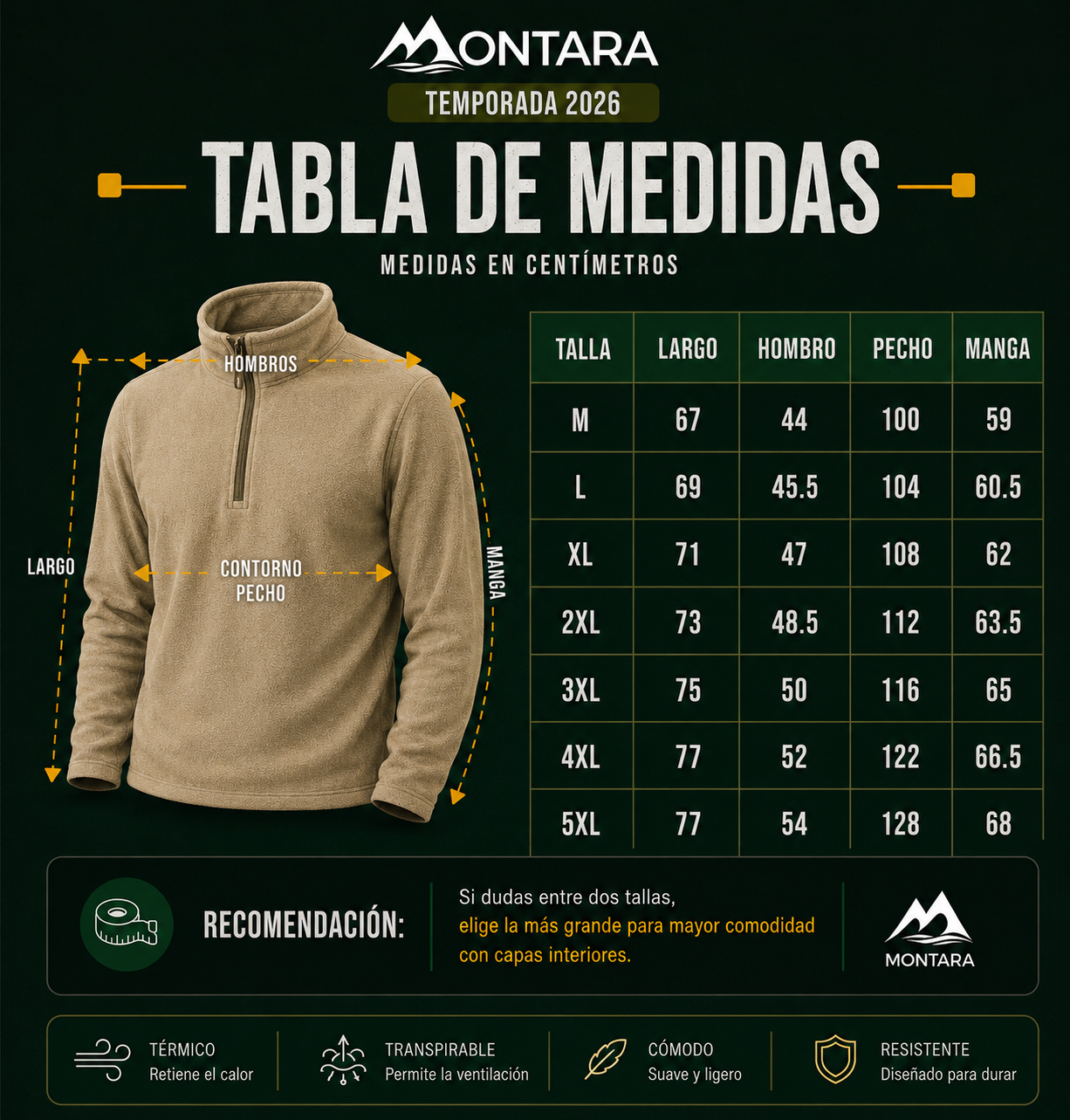 Montara Polar Térmico | OFERTA CYBERDAY 2026