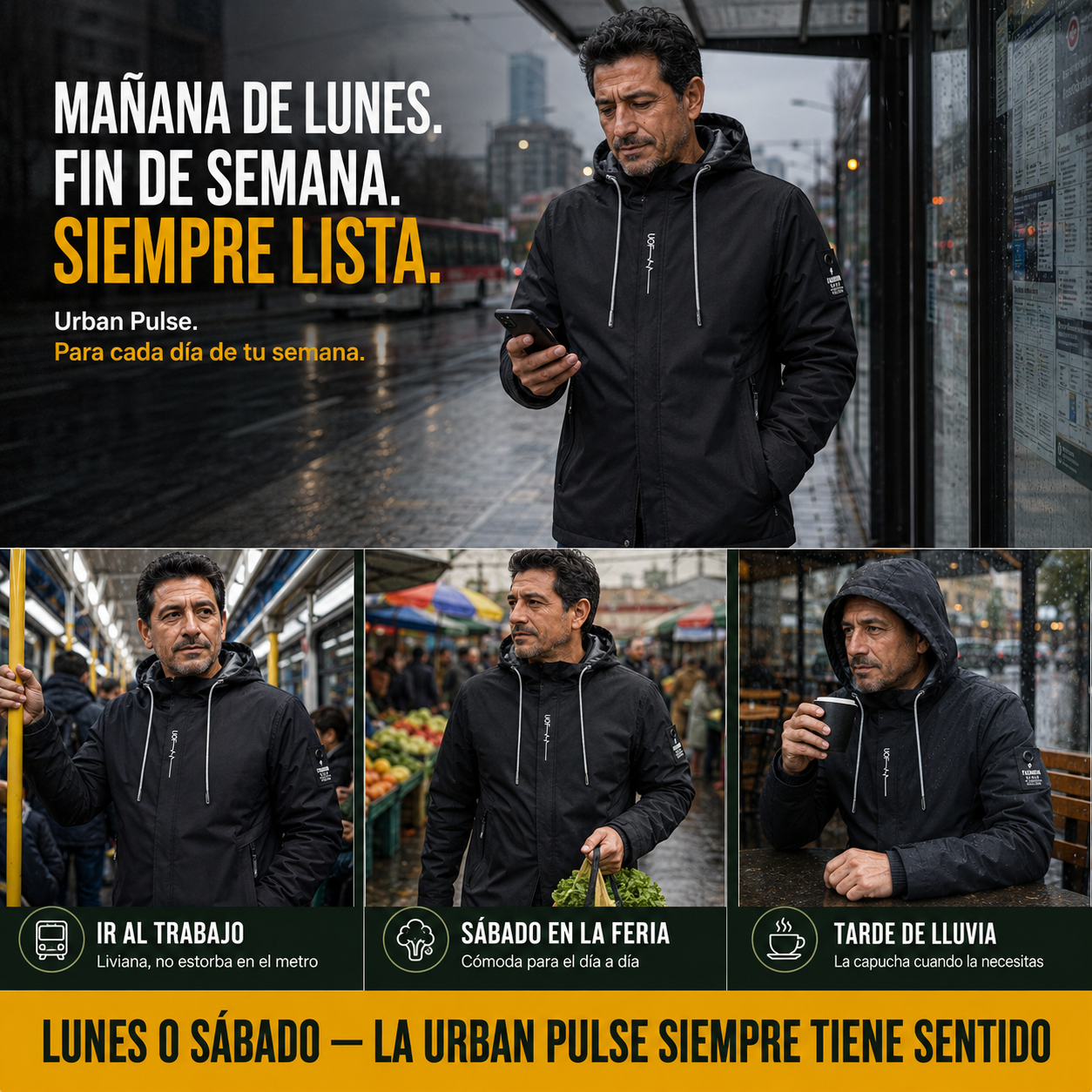 Chaqueta Urban Pulse | OFERTA CYBERDAY 2026