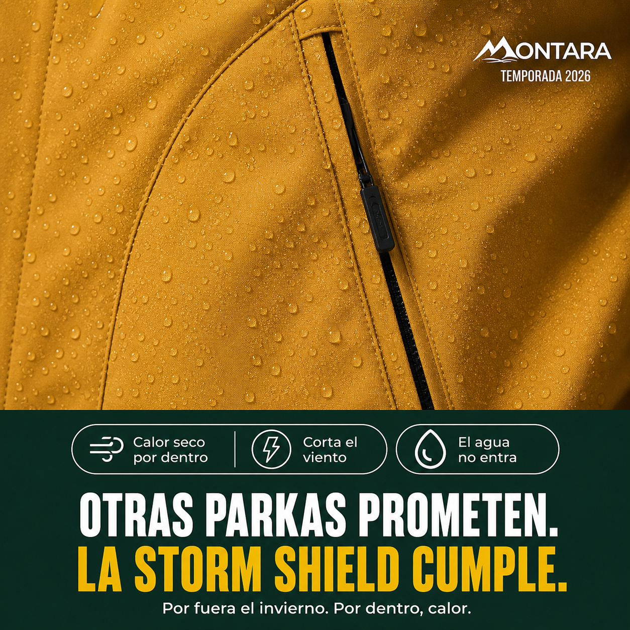 Parka Andes Gold | OFERTA CYBERDAY 2026