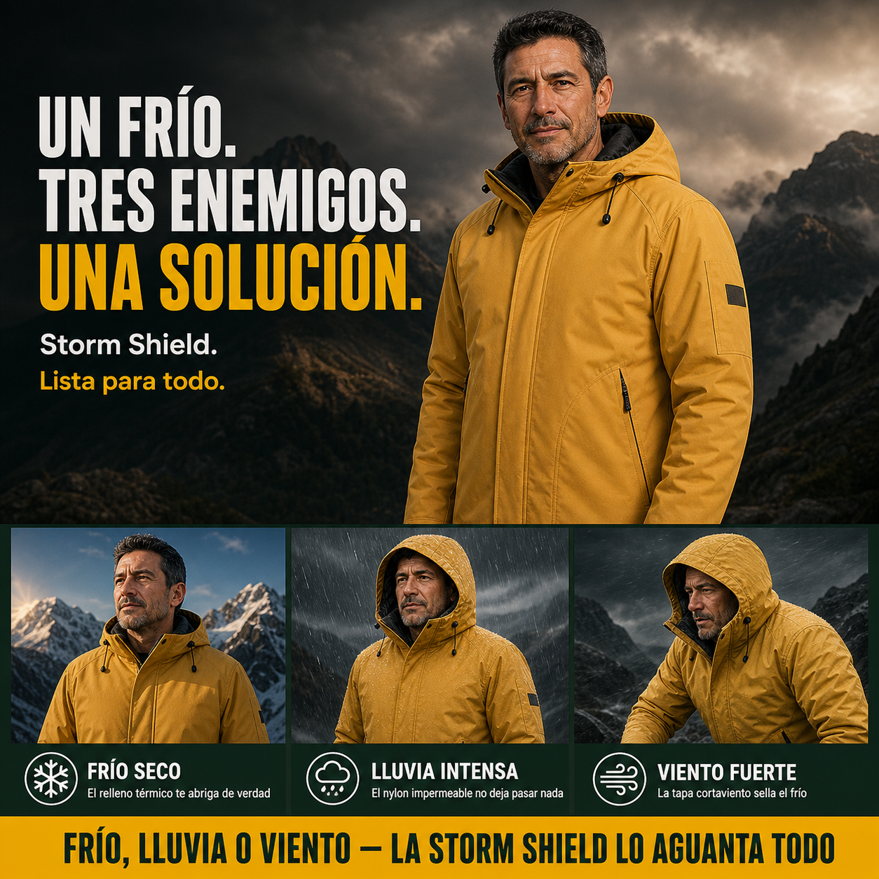 Parka Andes Gold | OFERTA CYBERDAY 2026