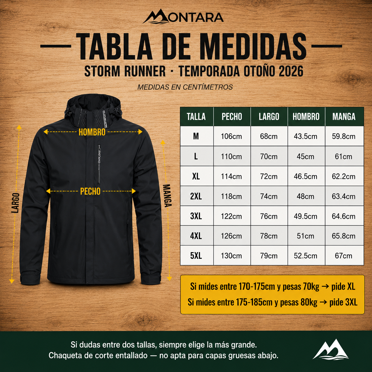 Parka Viento Negro | OFERTA CYBERDAY 2026