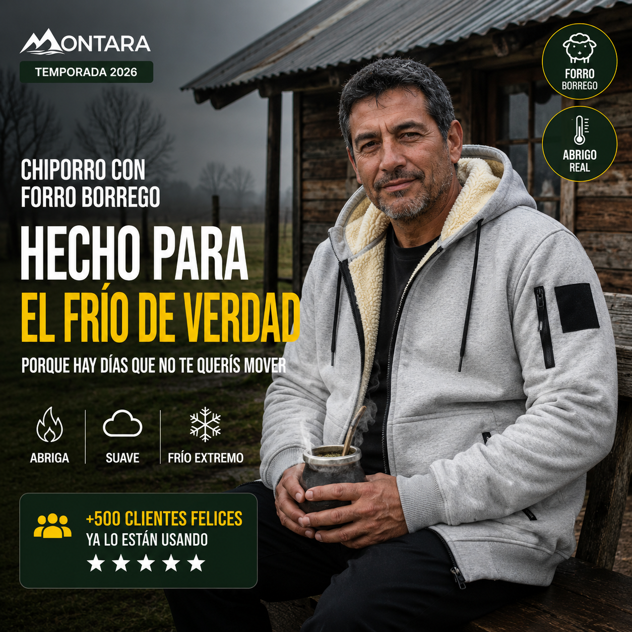 Chiporro con Forro Borrego | OFERTA CYBERDAY 2026