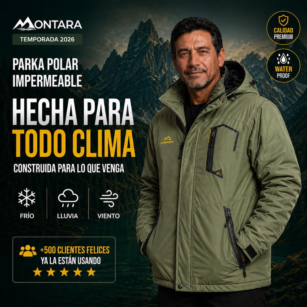 Parka Polar Impermeable | Temporada Otoño 2026