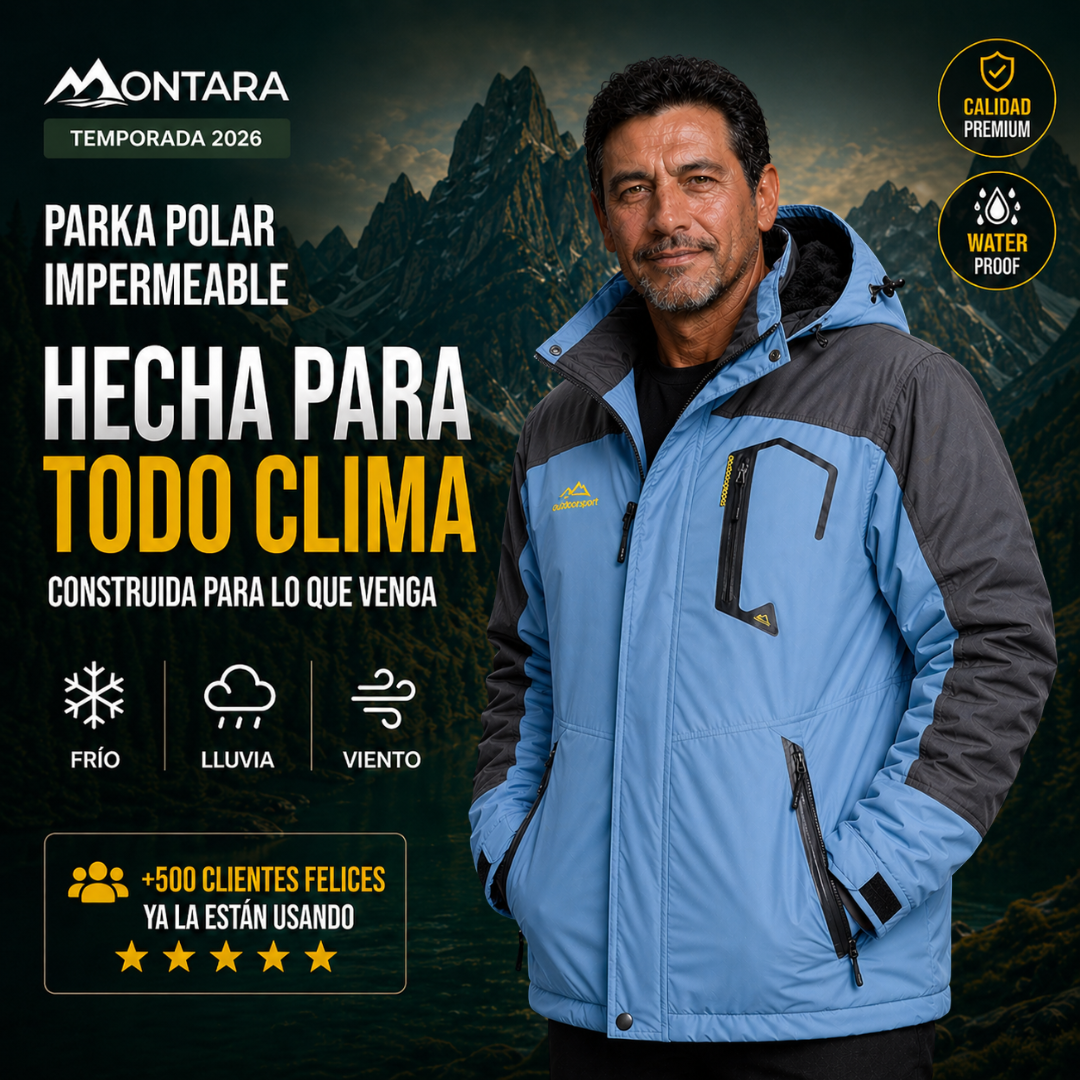 Parka Polar Impermeable | Temporada Otoño 2026