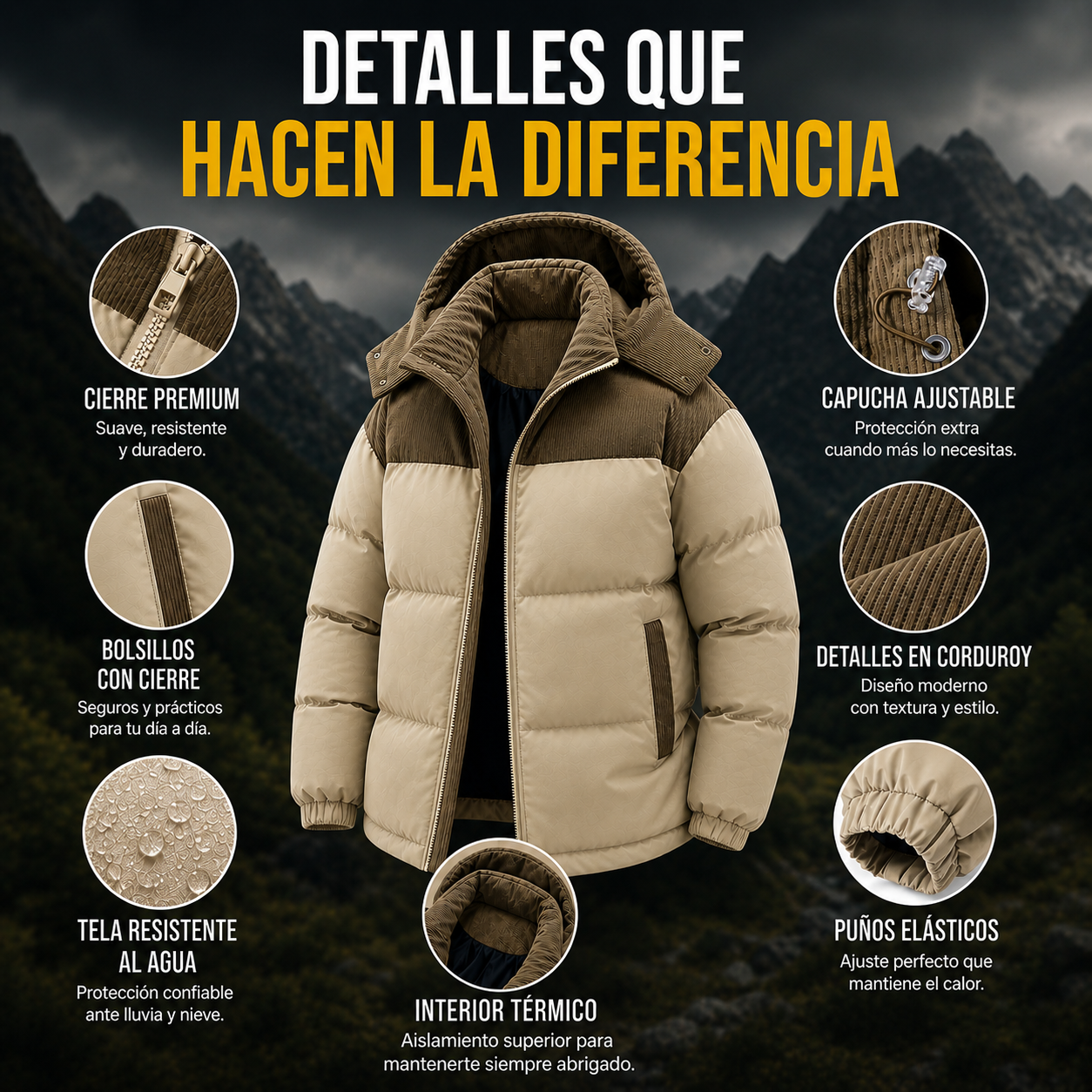 Chaqueta Puffer | OFERTA CYBERDAY 2026